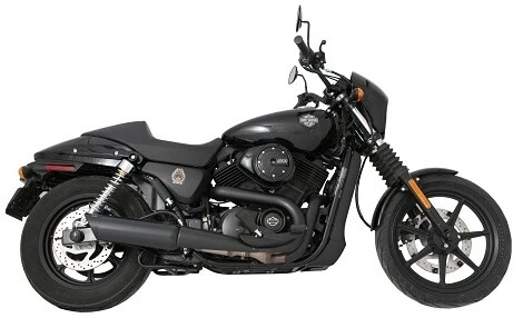 Street Tip Compatible Slip-on Exhaust | Black