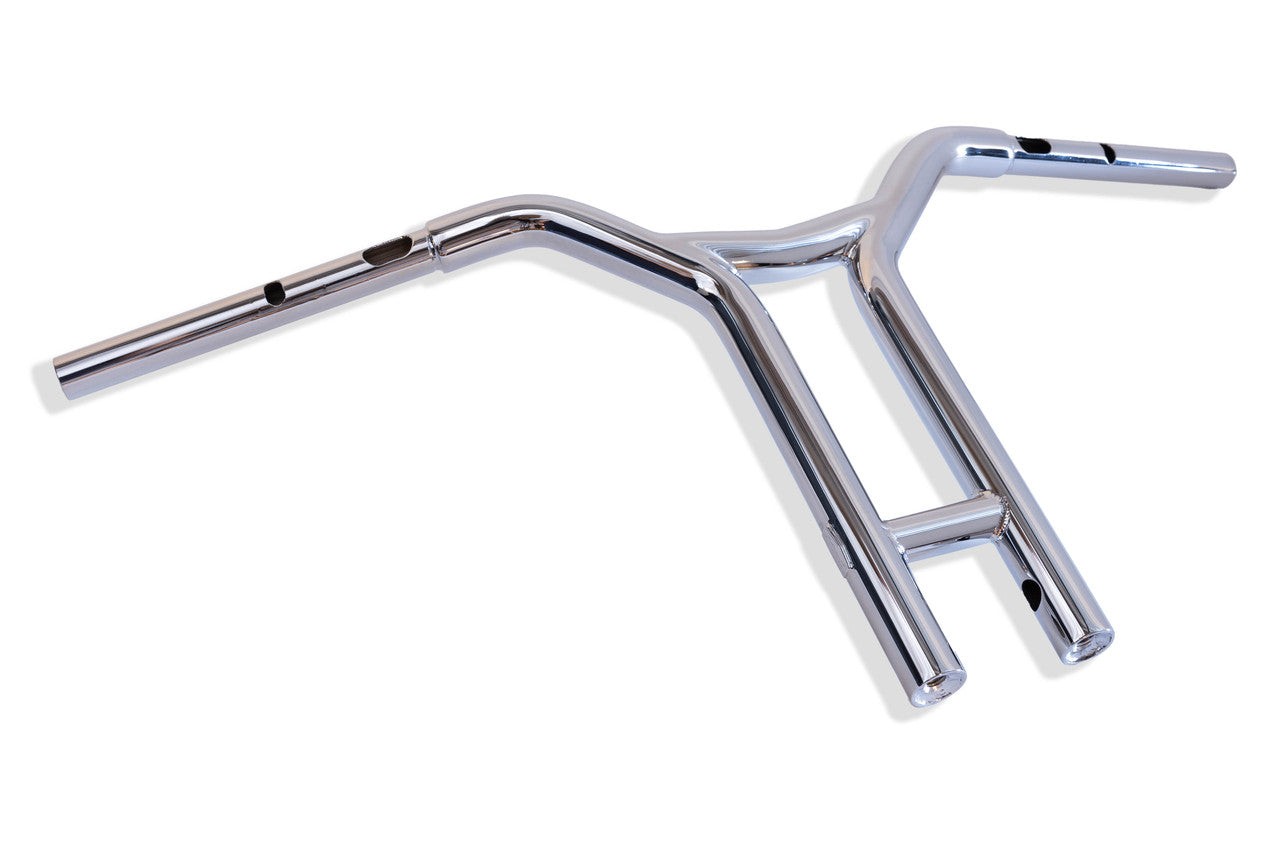 Factory 47 Brap T-Bar Düz 14″ Gidon – Krom – Harley-Davidson Bagger (2024 ve Sonrası)