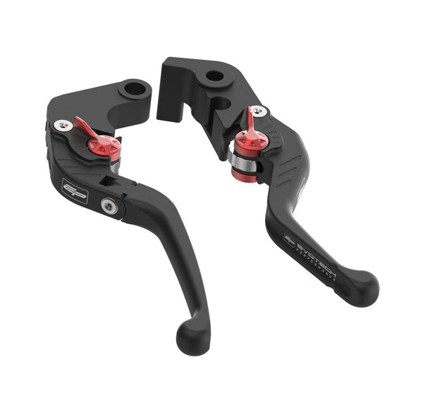 Evotech Evo Folding Clutch and Short Brake Lever set - Triumph Tiger 800 XRT (2018-2020)