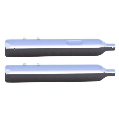 4.5" B.A.M Stick Slip-On Mufflers | Chrome