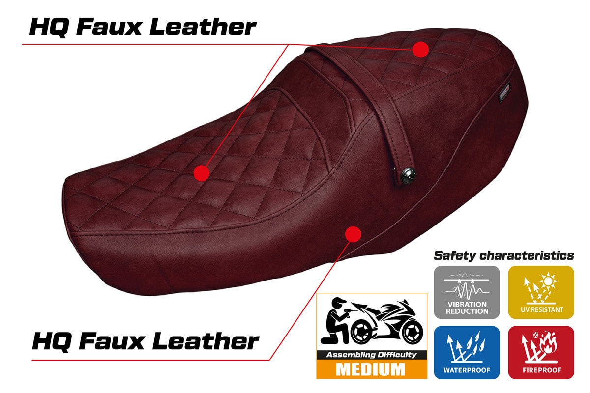 Seat cover compatible - Yamaha XSR 900 2022-2025 - mod Adeje