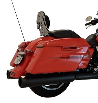 4.5" B.A.M. Stick Slip-On Mufflers | Black