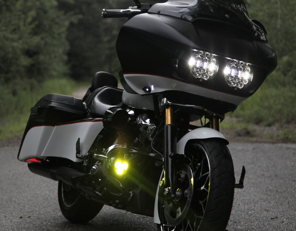 Denali D14 Destroyer LED Far Yükseltme Kiti - Harley-Davidson Road Glide (2li Set)