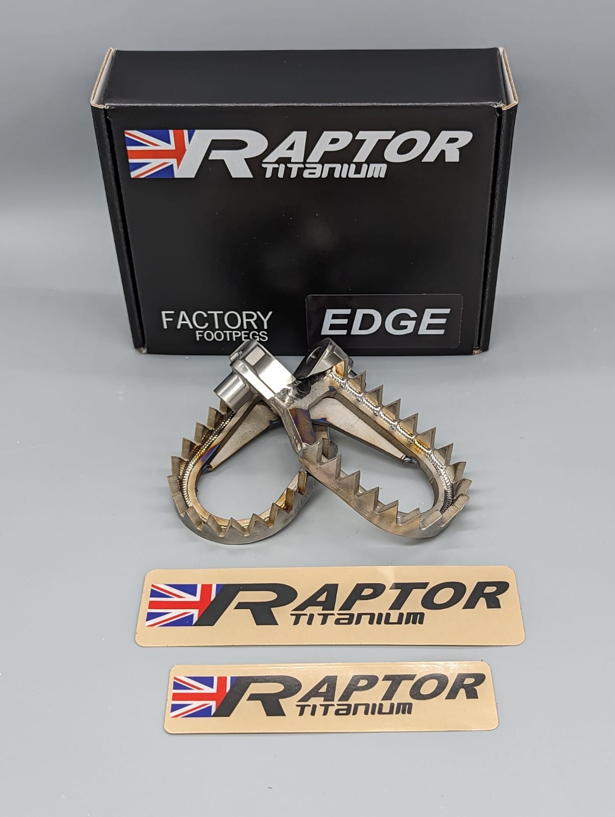 Raptor Titanium Foot Pegs Ayaklık Yamaha  1999 – 2024 YZ125/250/450 / 1999 – 2022 YZ450F / 1999 – 2023 YZ250F RME003 Edge (Vade Farksız 3 Taksit)