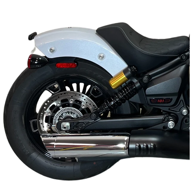 2025 Indian Scout 2-1 Slip-On Muffler | Chrome