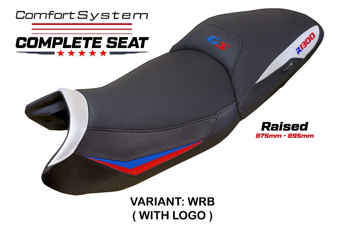 Complete Seat compatible - BMW R 1300 GS 2023-2025 - mod Dorfen Comfort System - Raised