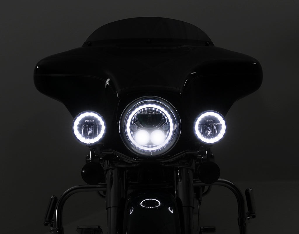 Denali M4 LED Geçiş Lambası Seti- 4,5" / Harley-Davidson