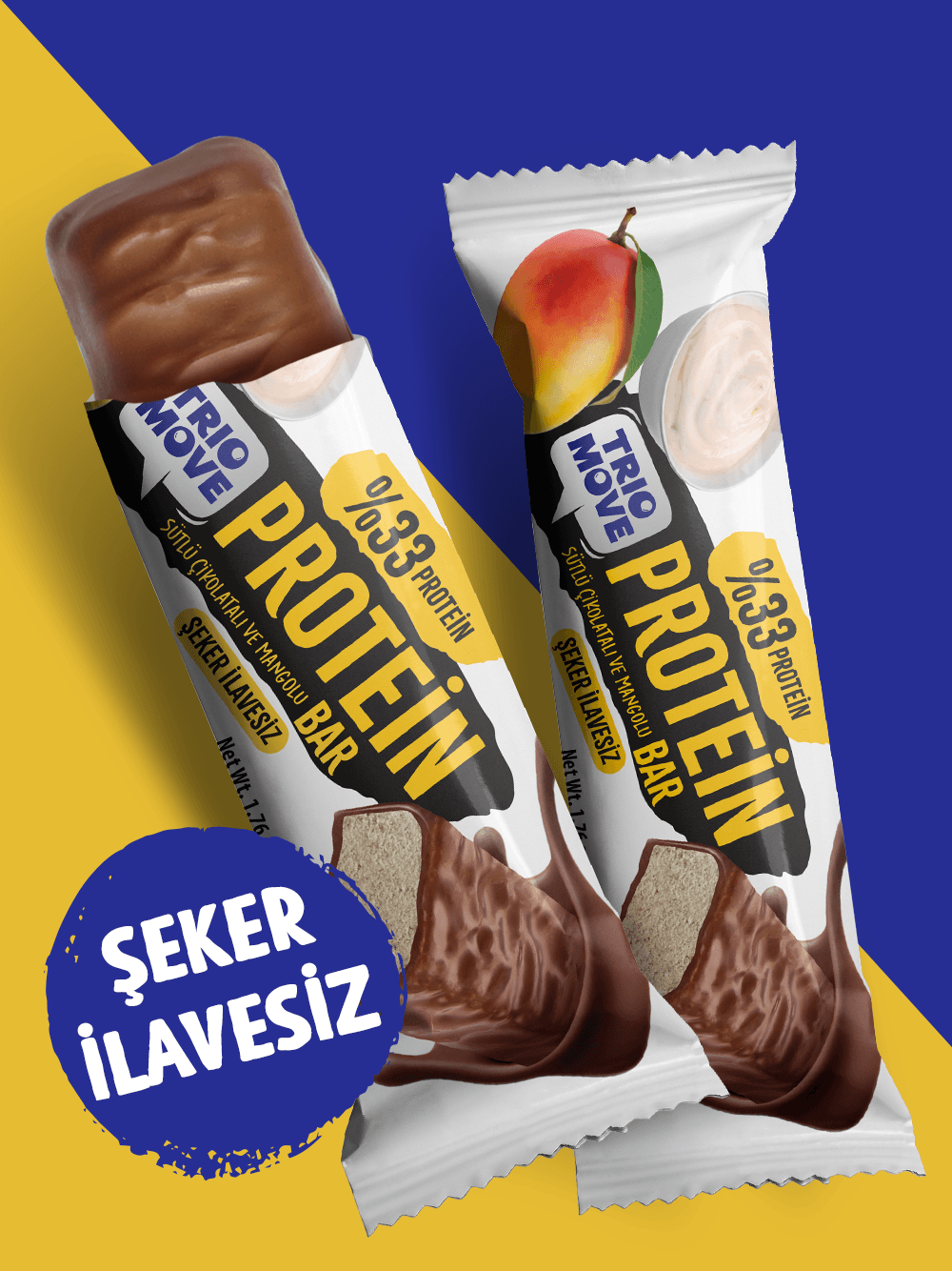 Çikolata Kaplamalı Protein Bar 9'lu Tanışma Paketi 50 Gr. X 9 Adet