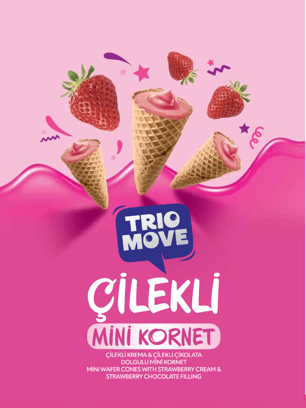 Mini Kornet - 6 Lı Karışık Paket