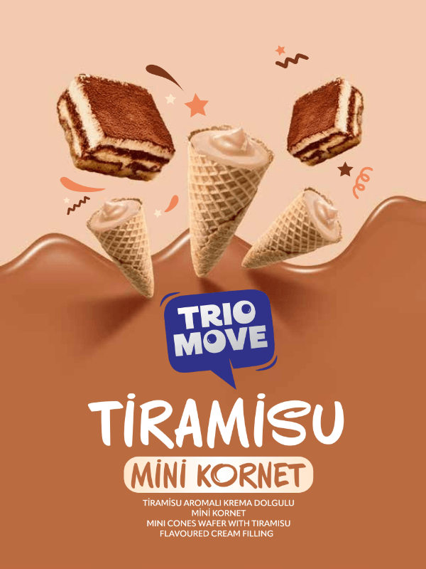 Mini Kornet - 6 Lı Karışık Paket