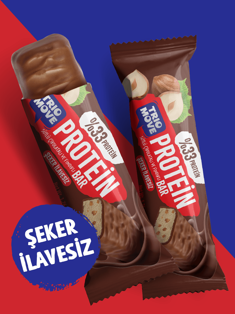 Çikolata Kaplamalı Protein Bar 9'lu Tanışma Paketi 50 Gr. X 9 Adet