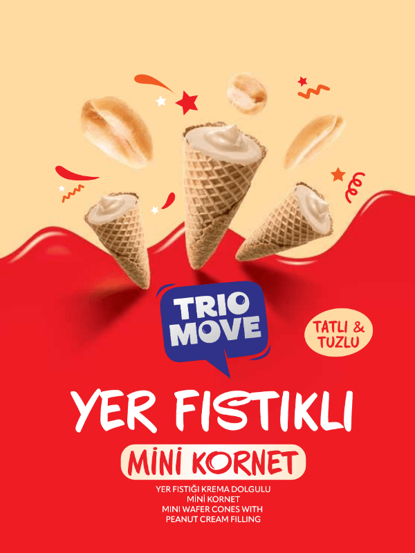 Mini Kornet - 6 Lı Karışık Paket