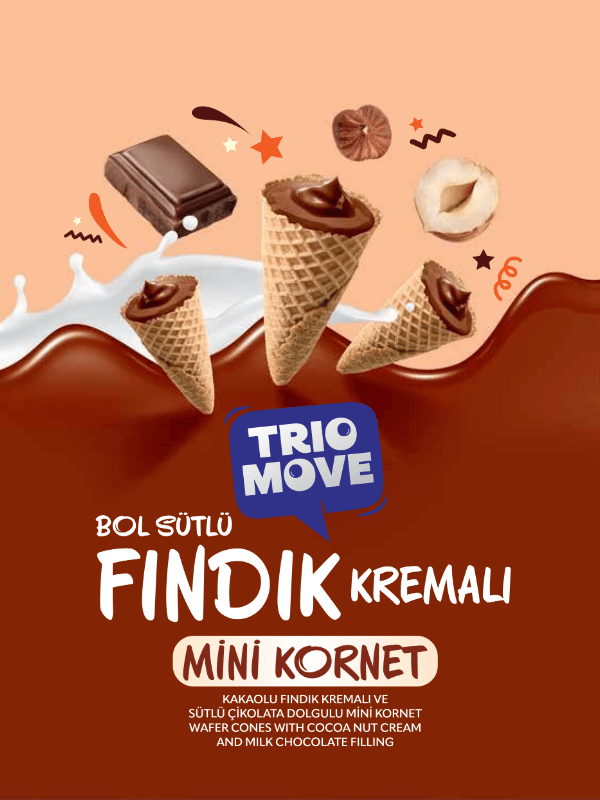 Mini Kornet - 6 Lı Karışık Paket