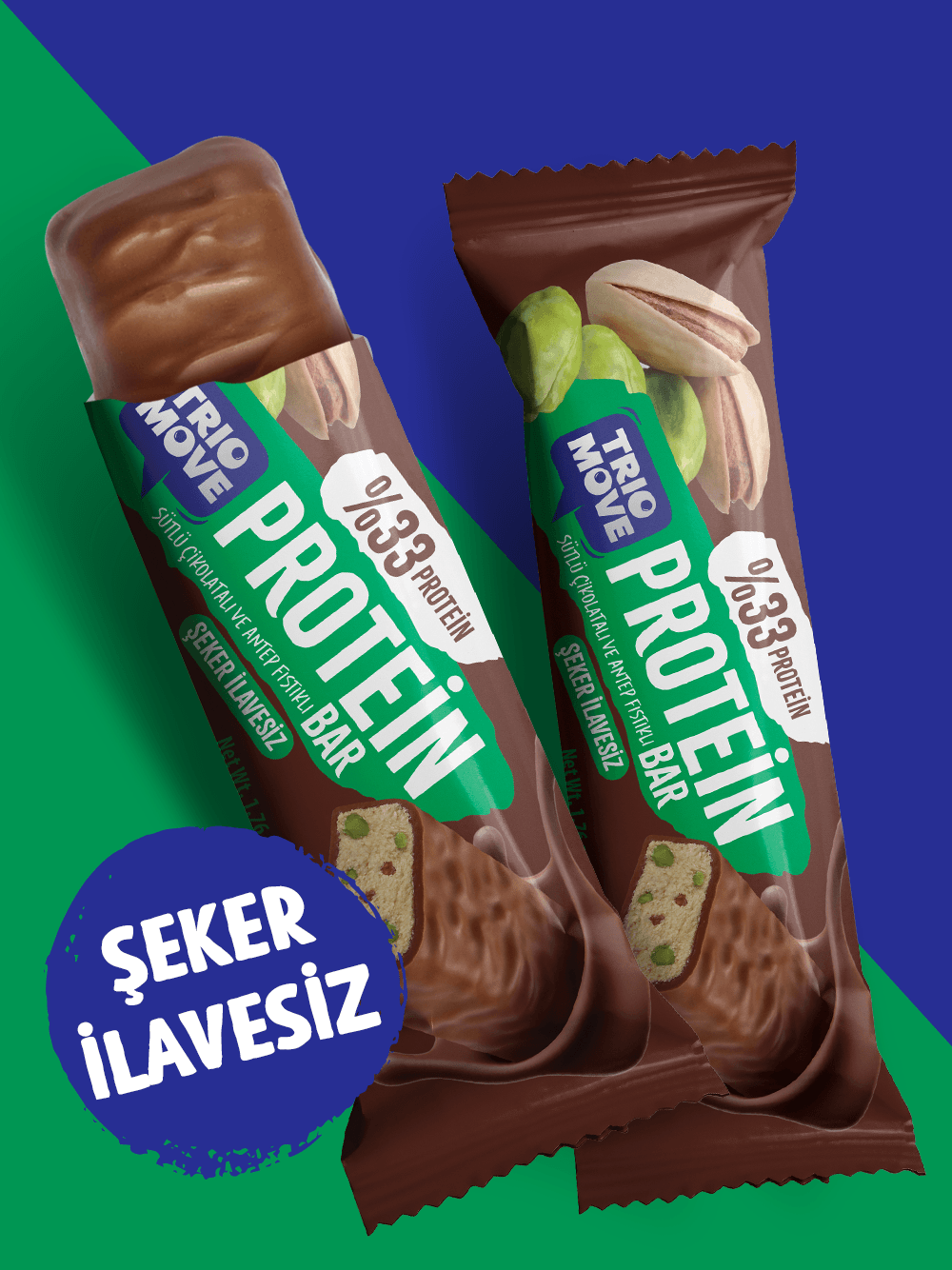 Çikolata Kaplamalı Protein Bar 9'lu Tanışma Paketi 50 Gr. X 9 Adet