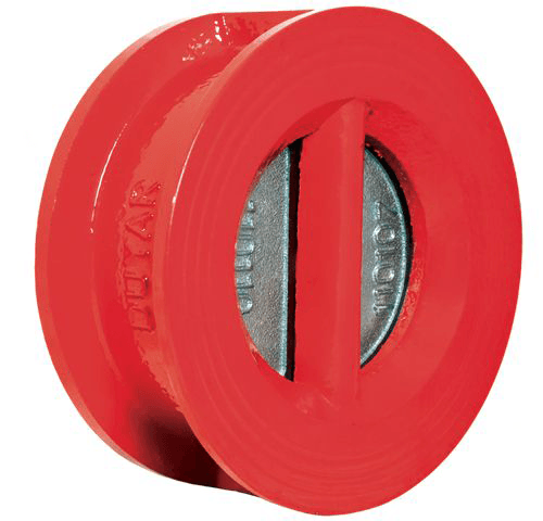 Duyar Dn50 (Kırmızı) Çift Klapeli Çekvalf T-0330