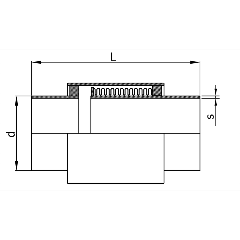 Unival Dn80 Dıştan Basınçlı Kaynak Boyunlu Kompansatör(60Mm)