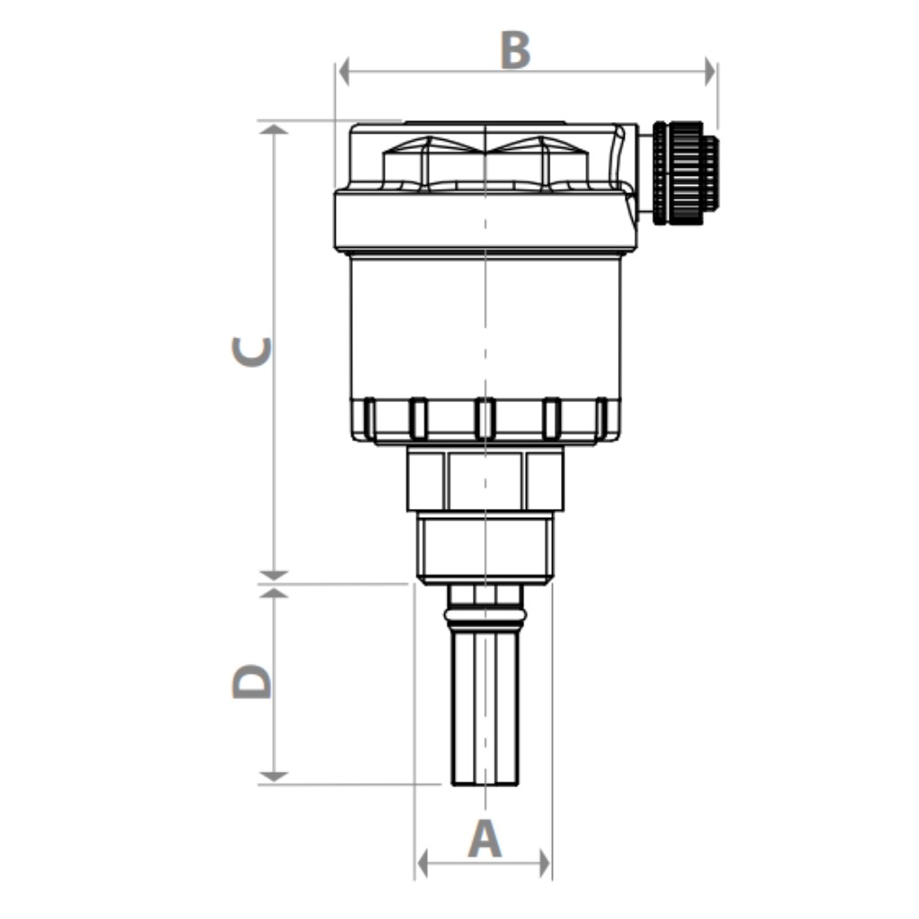 Giacomini - Unival 1/2" Otomatik Hava Purjörü (Hava Tahliye Cihazı)