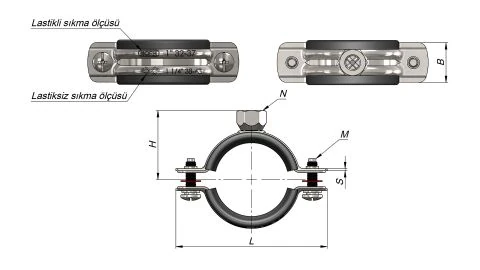 Norm Somunlu Kelepçe