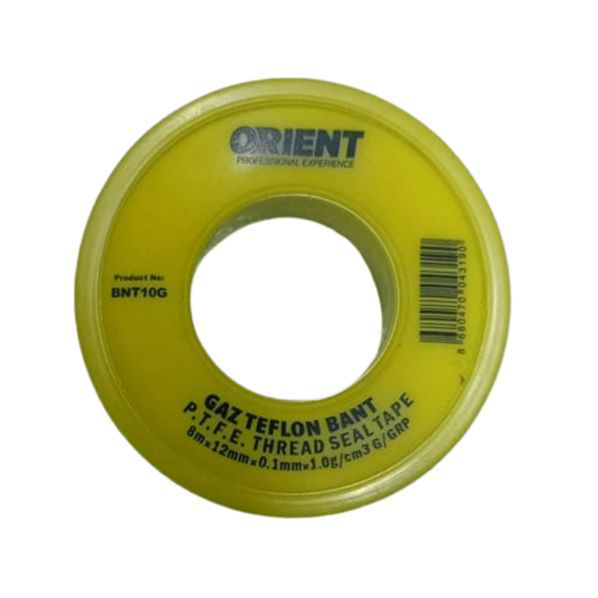 Orient Teflon Bant 8m x 12mm x 0.1 mm (10 Adet) Küçük Boy