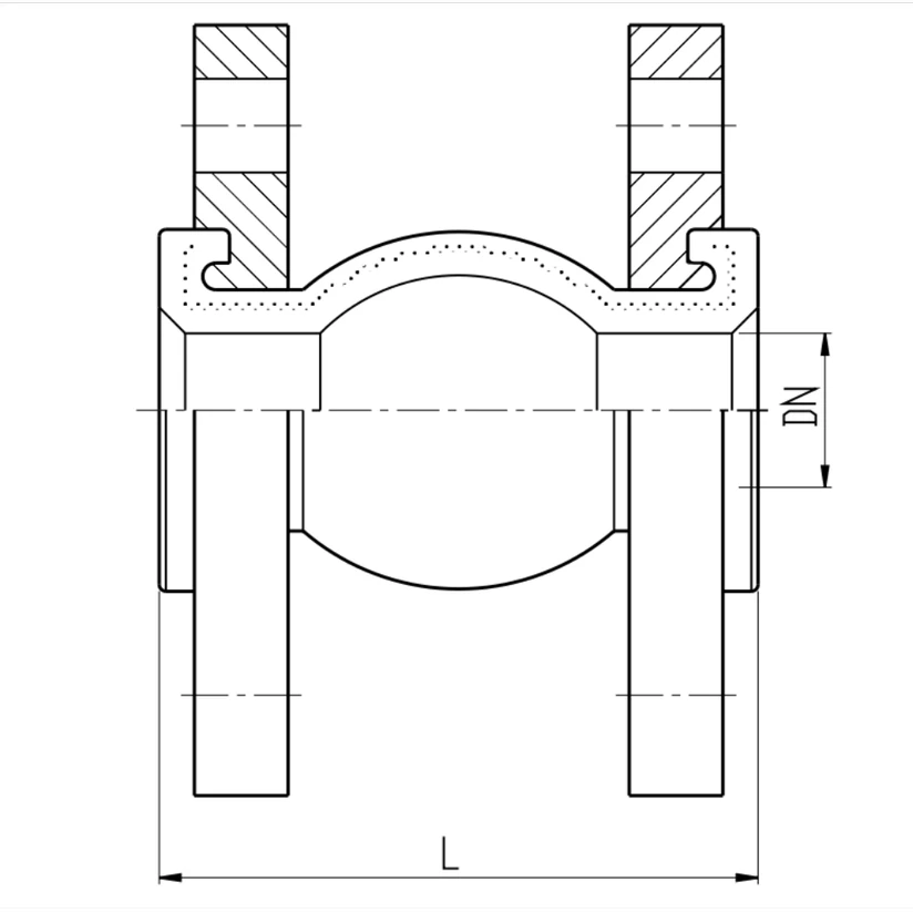 Unival Dn250 Kauçuk Kompansatör