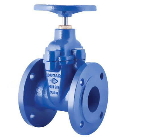 Duyar T-1430 Dn100 Elastomerli Sürgülü Vana (F4) Gg25