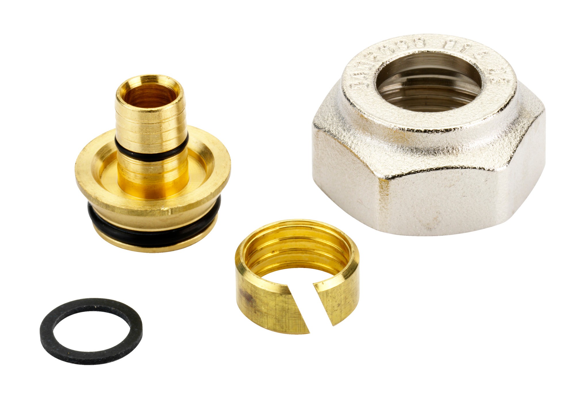 Danfoss Pex Rakor 16x2 (G 3/4") | İç Dişli, Yerden Isıtma Bağlantı Rakoru