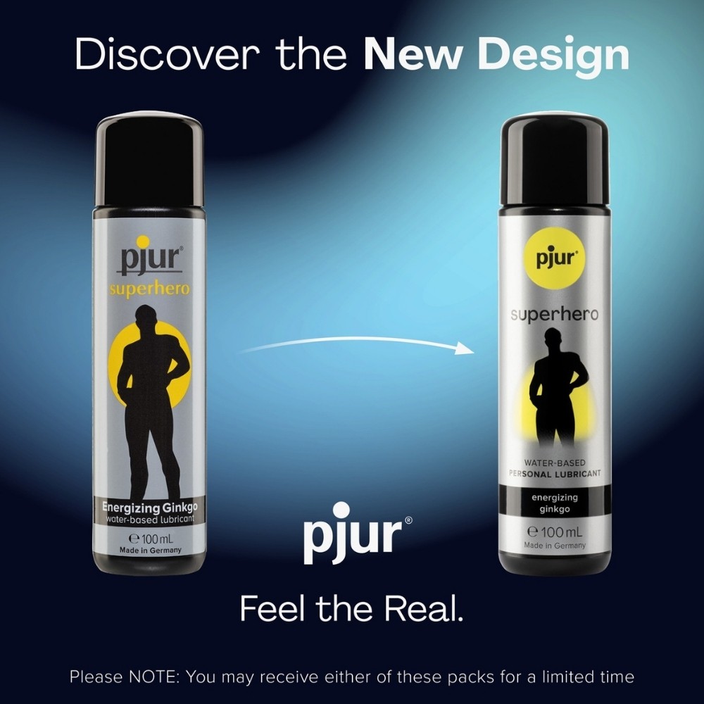 Pjur Superhero Energizing Glide 30 Ml Su Bazlı Kayganlaştırıcı Jel