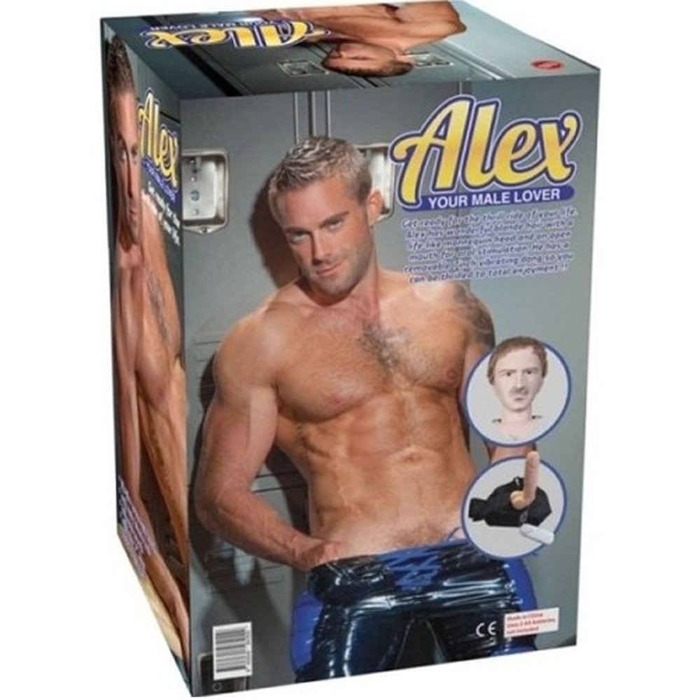 Realistik Penisli Titreşimli Alex Şişme Erkek Realistik Manken | Agorshop  Sex Shop