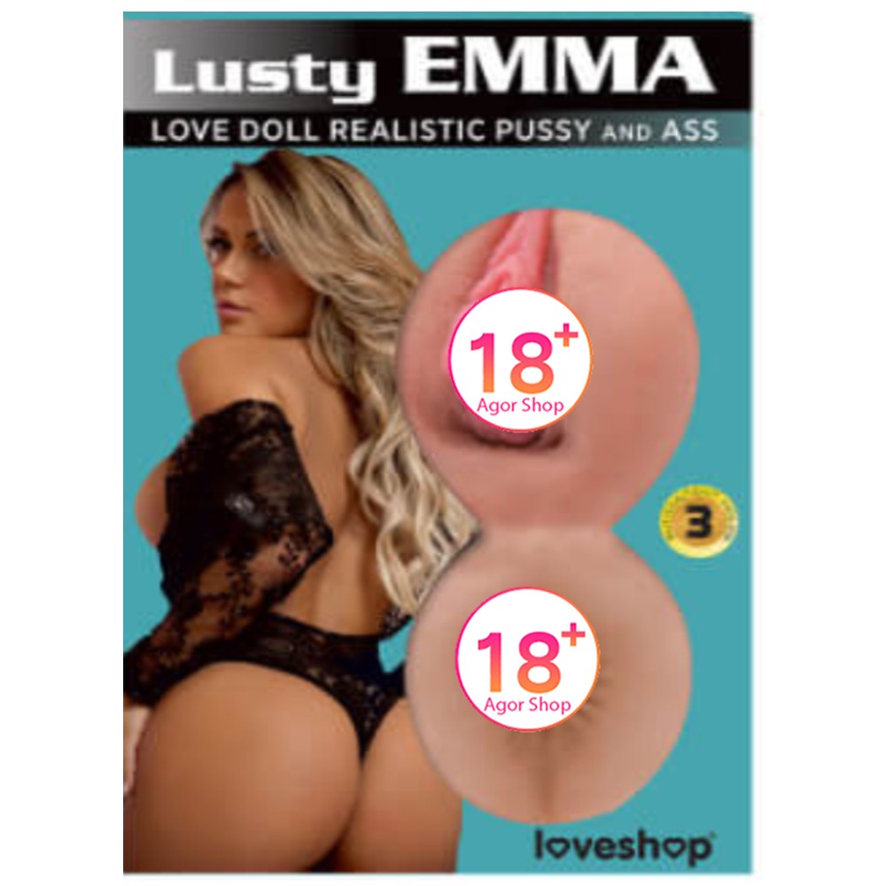 Lusty Emma Inflatable Sex Doll Realistic Male Masturbator Realistik Manken  | Agorshop Sex Shop