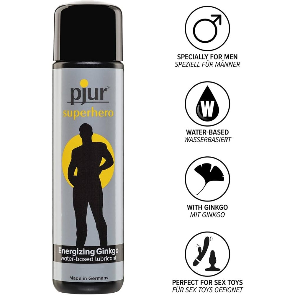 Pjur Superhero Energizing Glide 100 Ml Kayganlaştırıcı Jel 