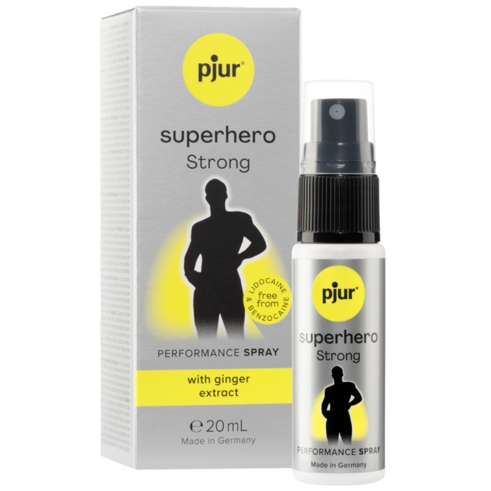 Pjur Superhero Strong Performance Spray 20 Ml Özel Penis Spreyi