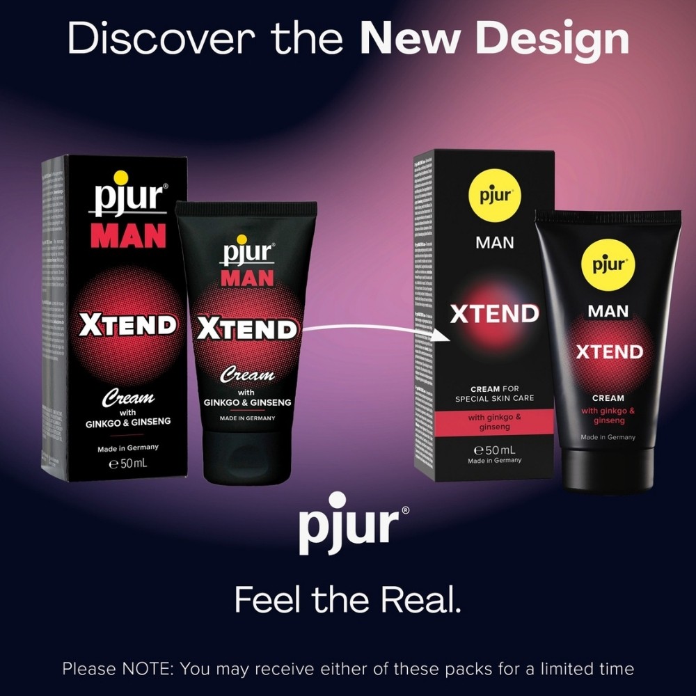 Pjur Man Xtend Ginko Ginseng Cream 50 Ml Erkeklere Özel Krem