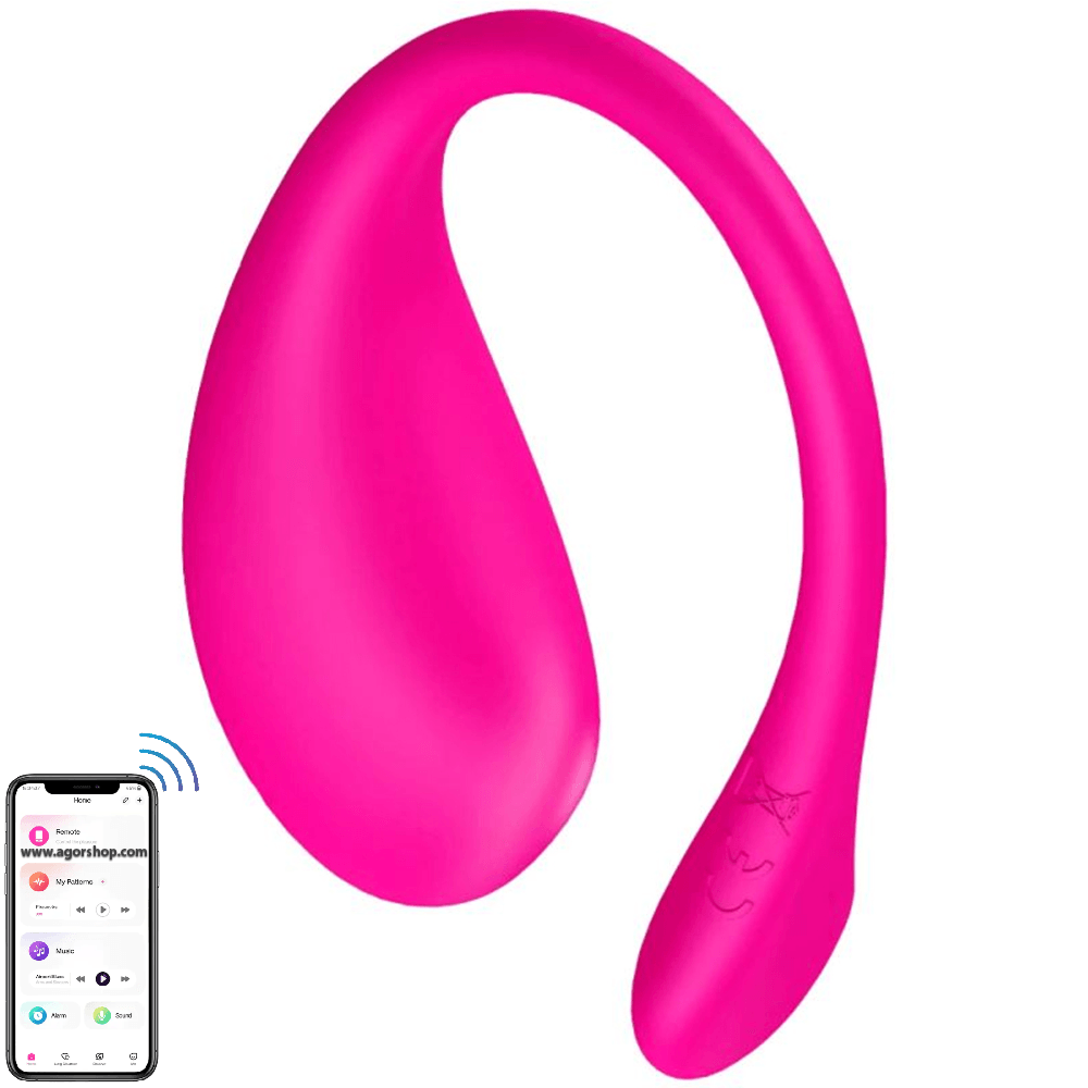 Lovense Lush 2 Telefon Kontrollü Giyilebilir Vibratör | Agorshop Sex Shop