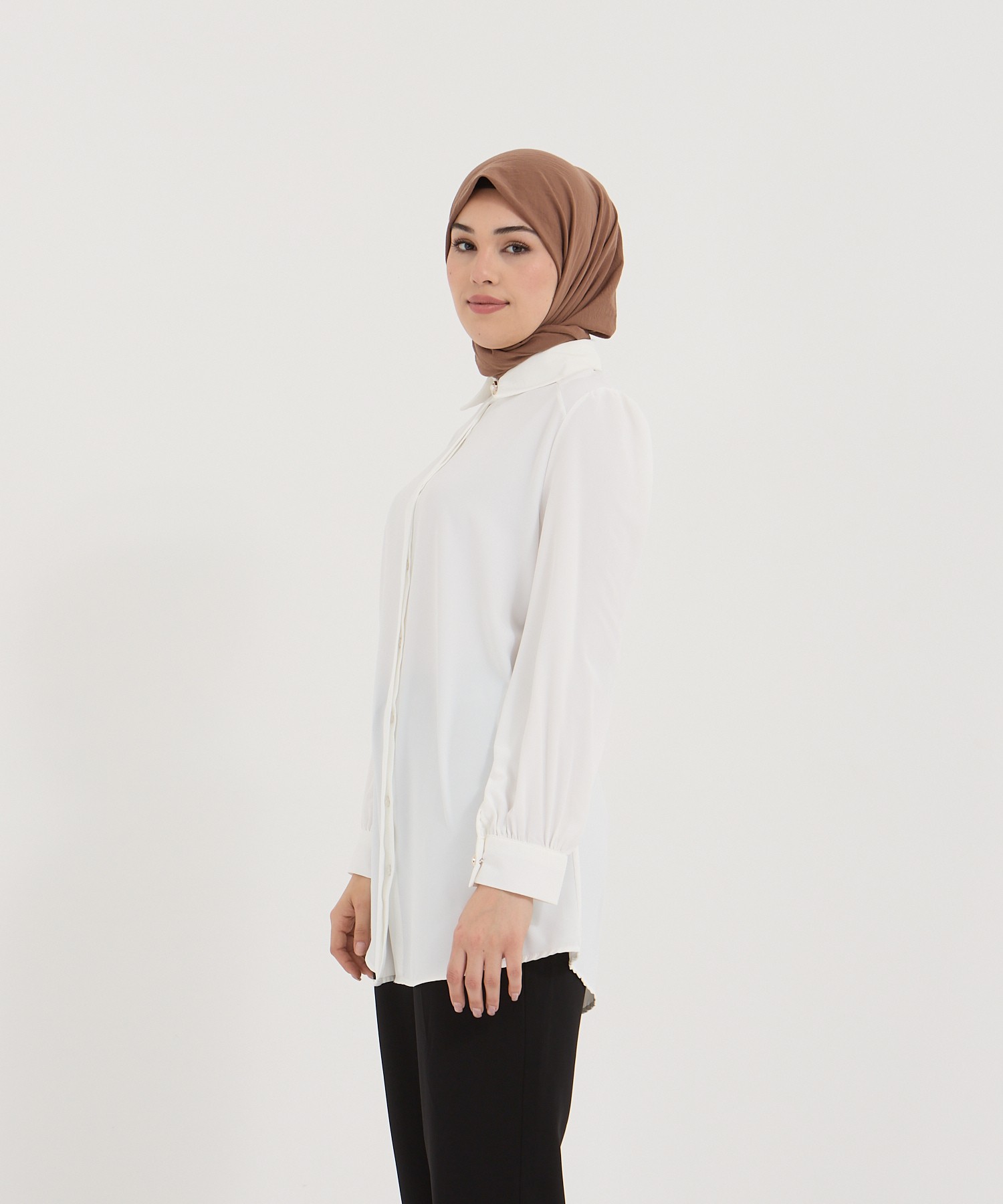 Alya Tunik - Ekru