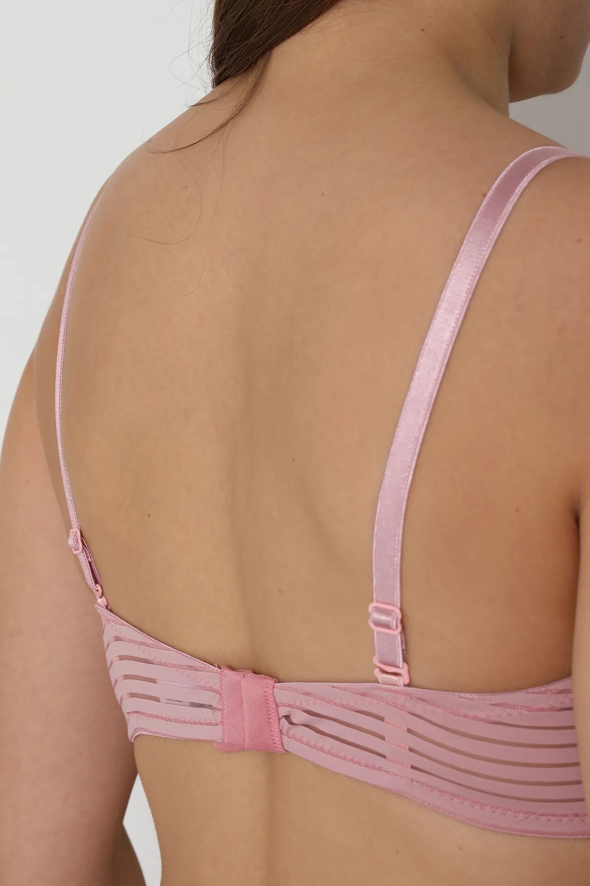 Detaylı Sütyen - Pembe