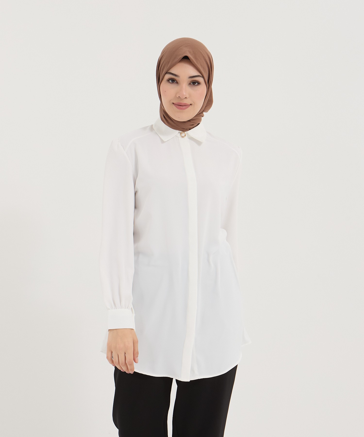 Alya Tunik - Ekru
