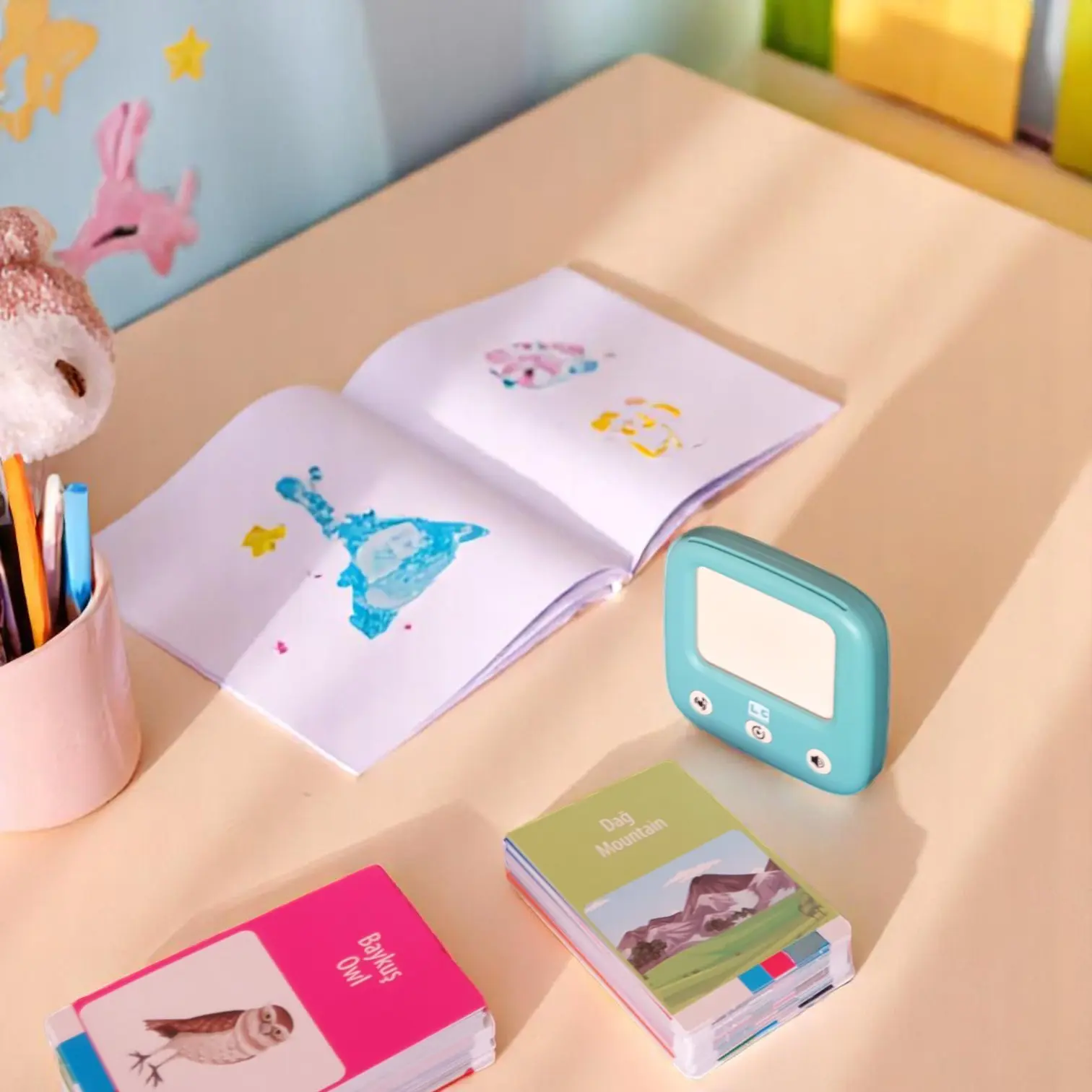 Türkçe-İngilizce Konuşan Flash Kartlar