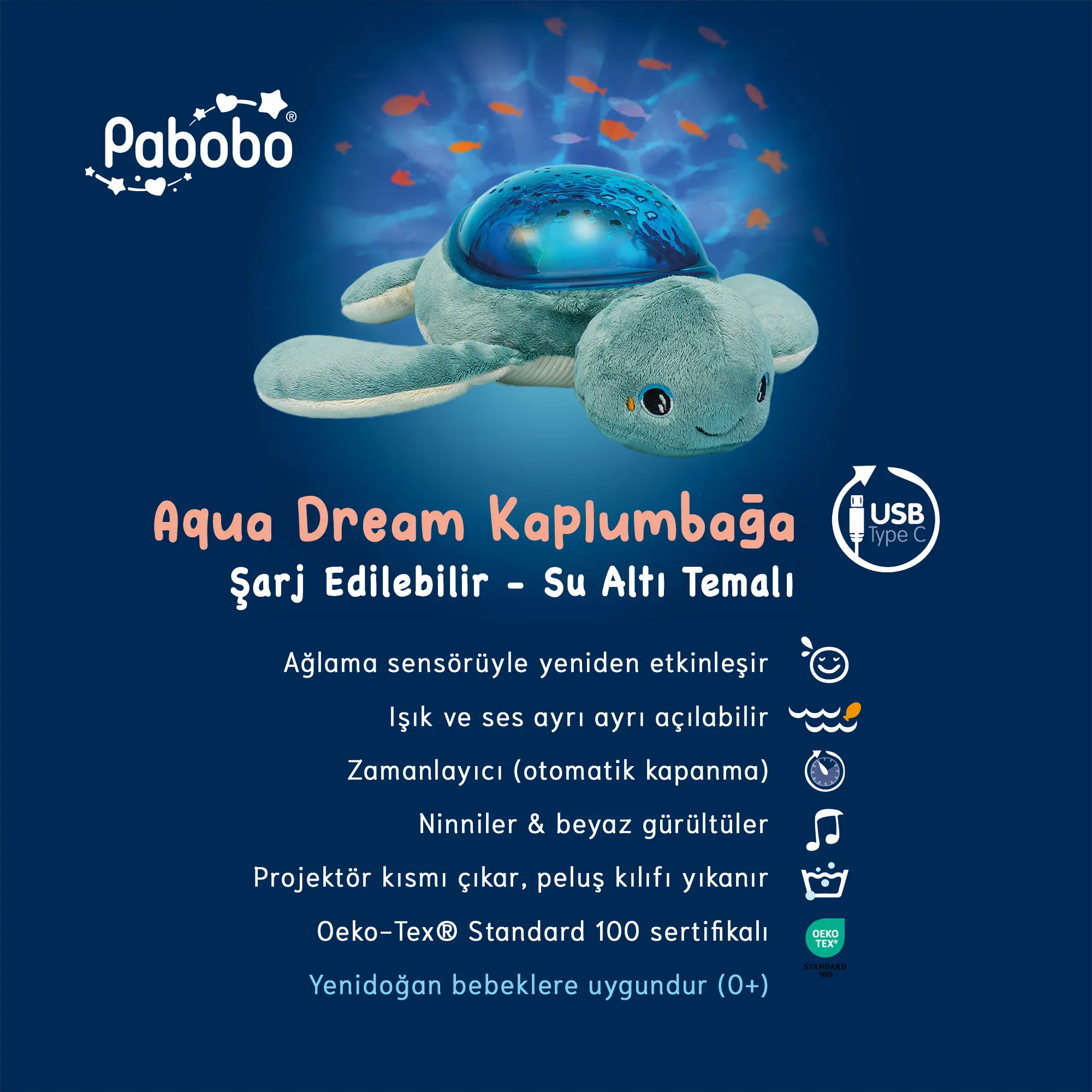 Aqua Dream Sesli Projektör