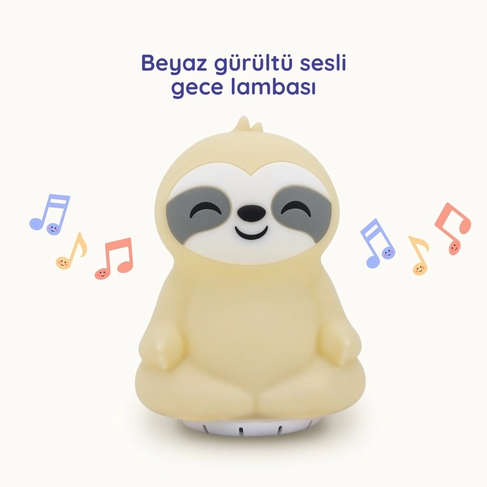 Lunora beyaz gürültü özellikli sesli gece lambası
