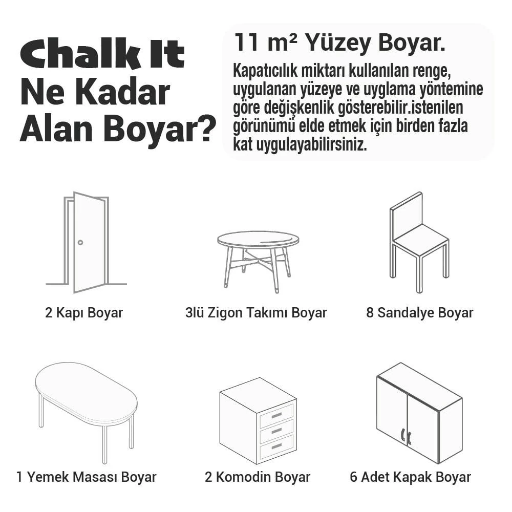 Chalk It İnci Beyaz