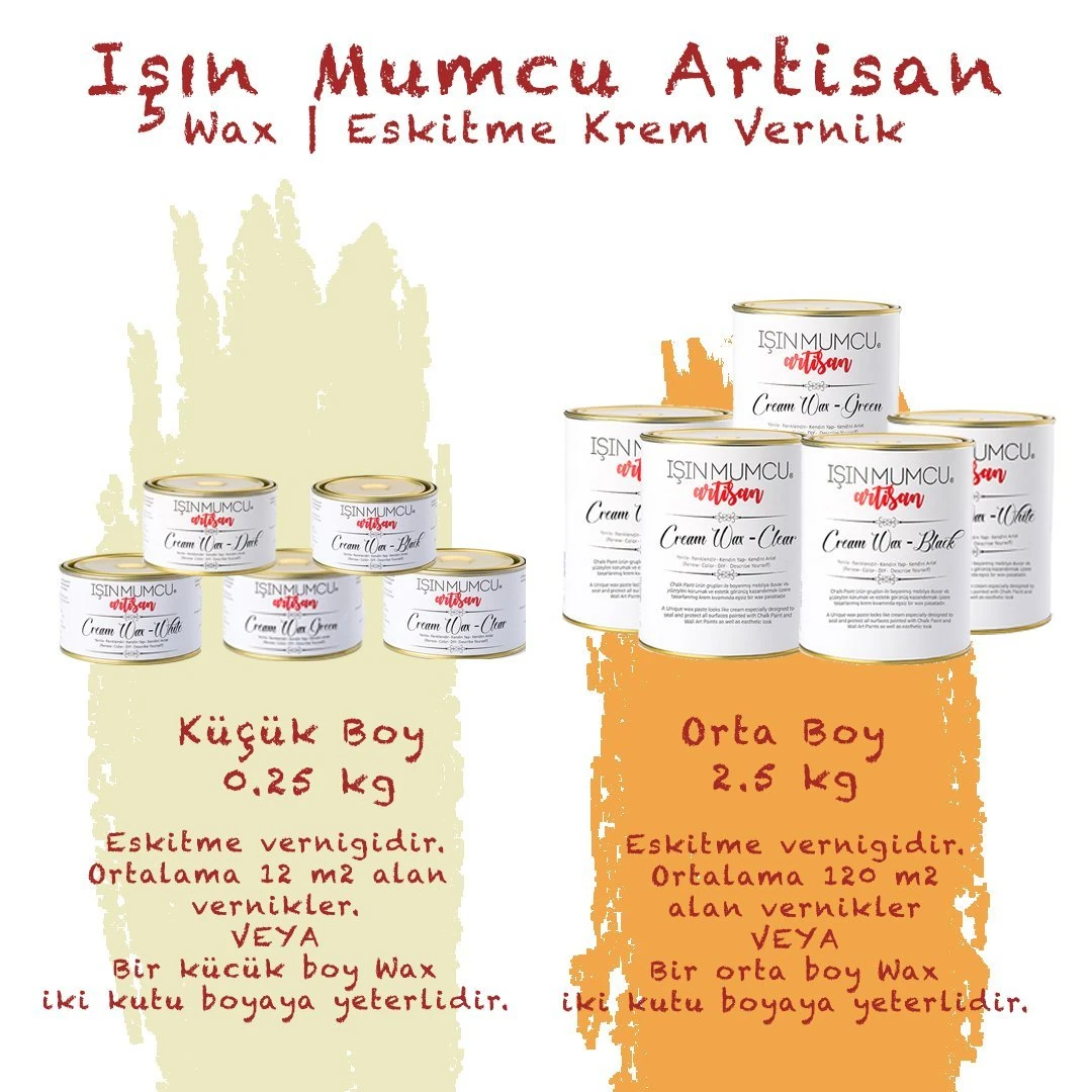 Cream Wax Clear (Şeffaf)