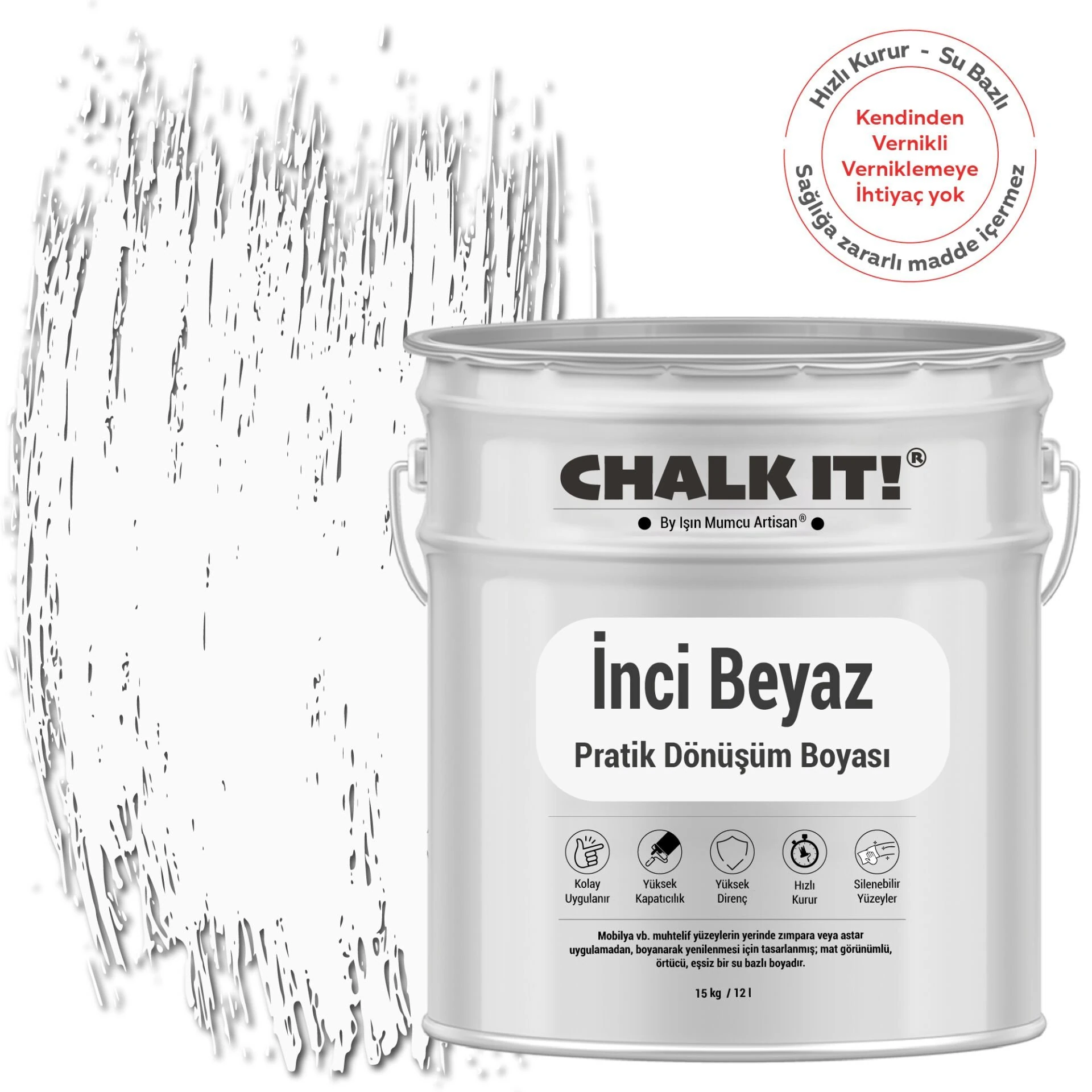 Chalk It İnci Beyaz