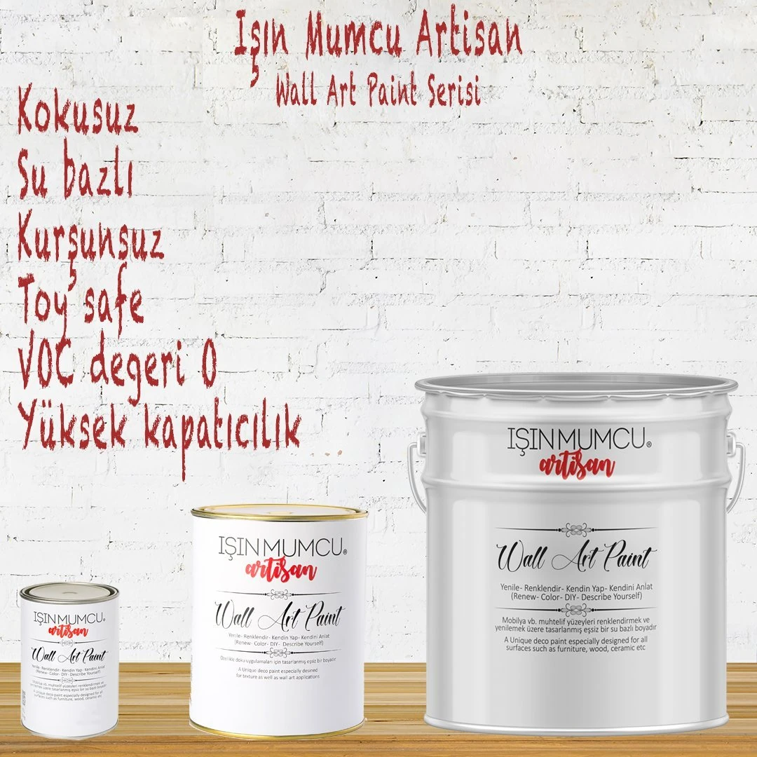 Duvar Boyası Yeşilırmak (Wall Art Paint)