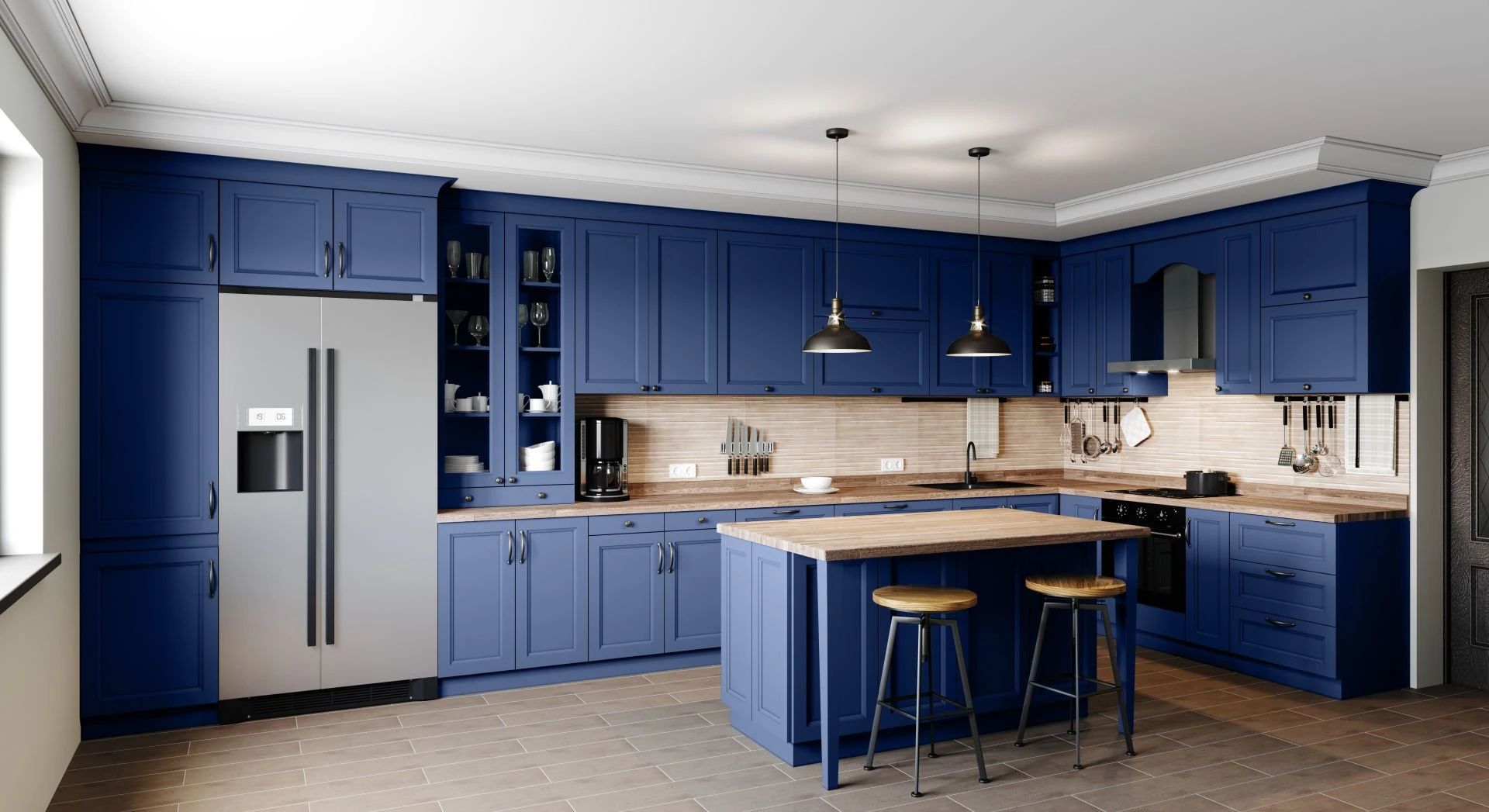 Chalk It Kraliyet Mavi