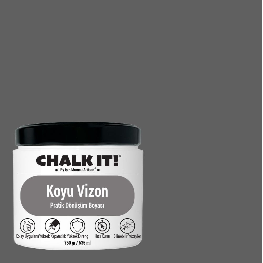 Chalk It Koyu Vizon