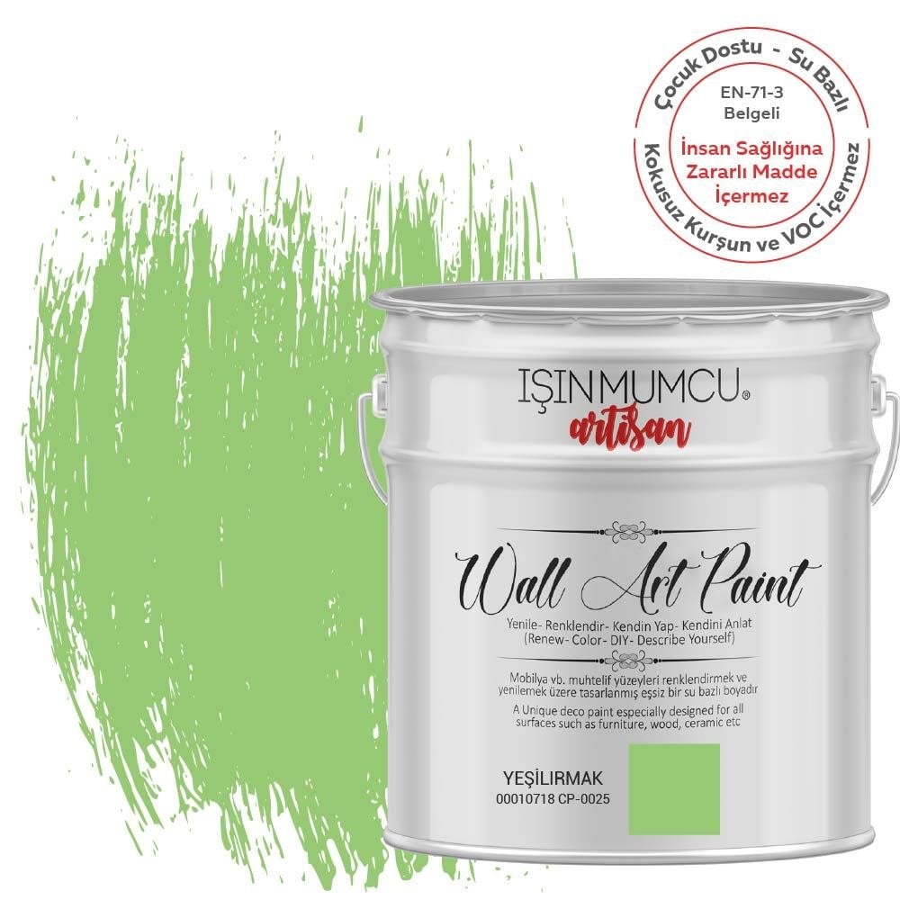 Duvar Boyası Yeşilırmak (Wall Art Paint)