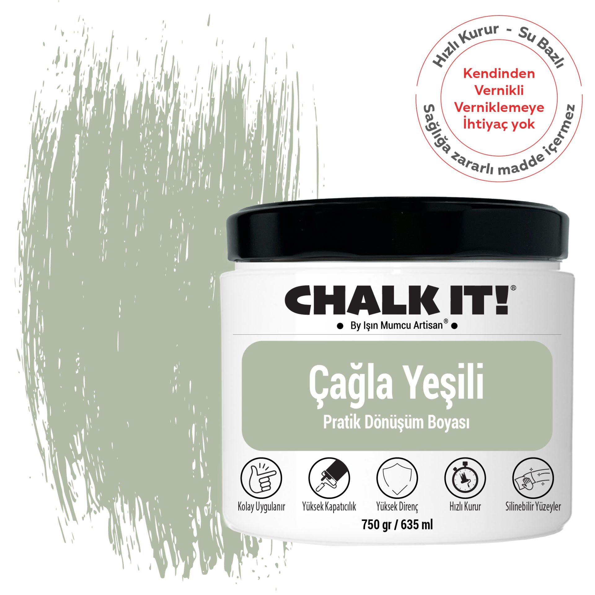 Chalk It Çağla Yeşili