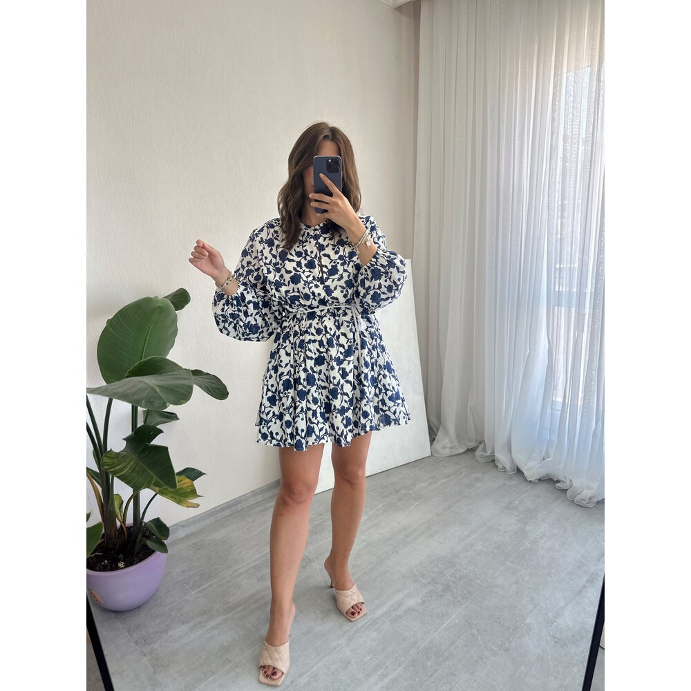 Zara Desenli Elbise