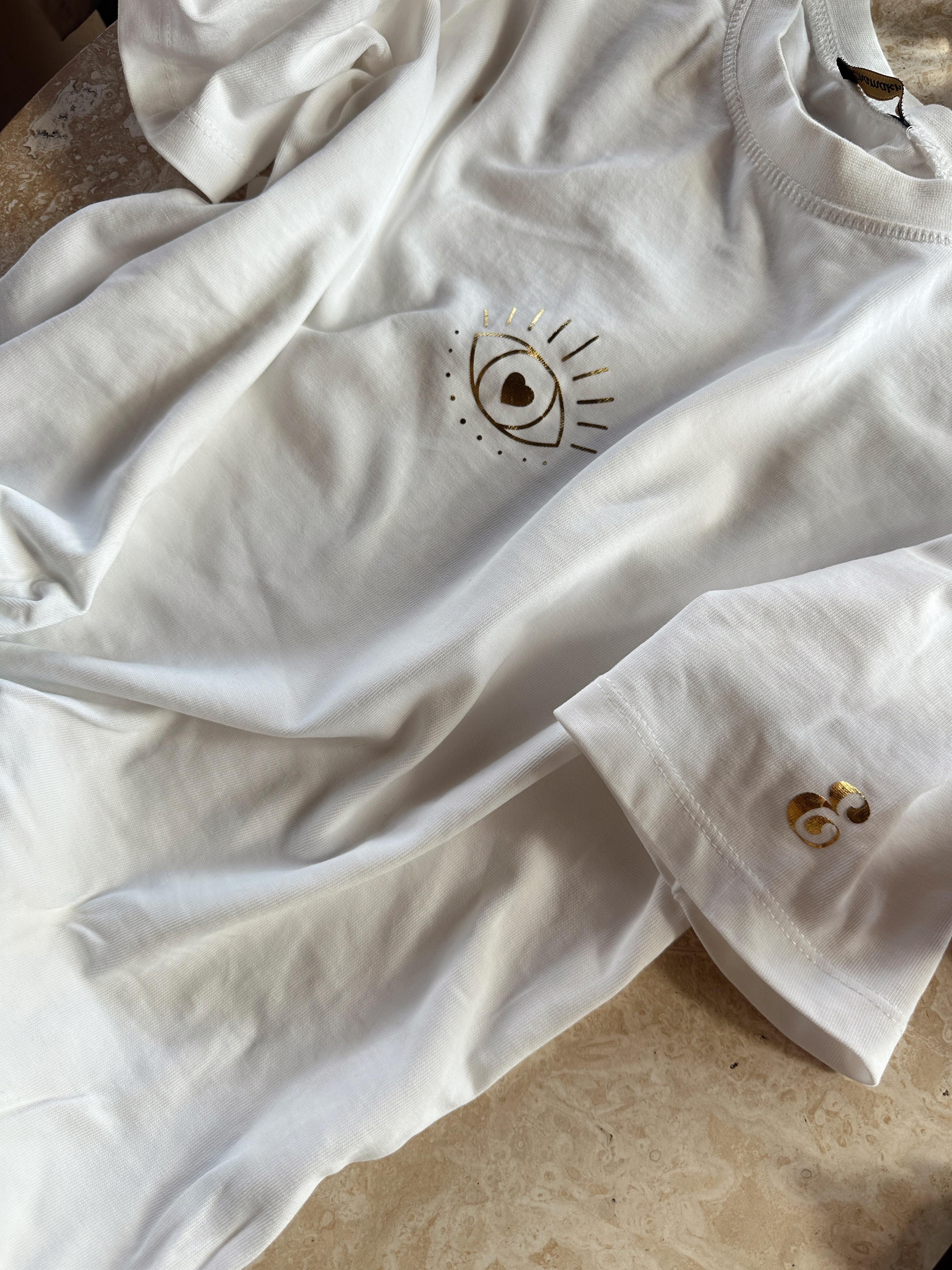 Kişiye Özel Harfli T-shirt