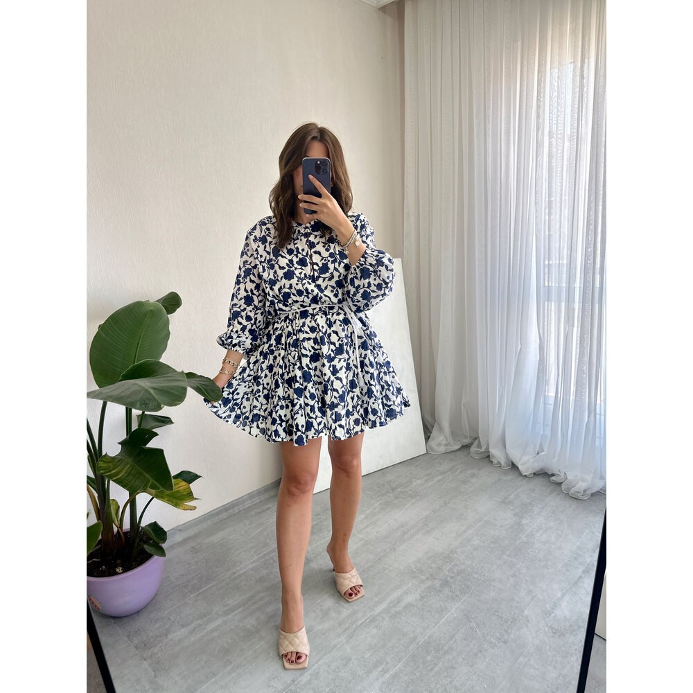 Zara Desenli Elbise